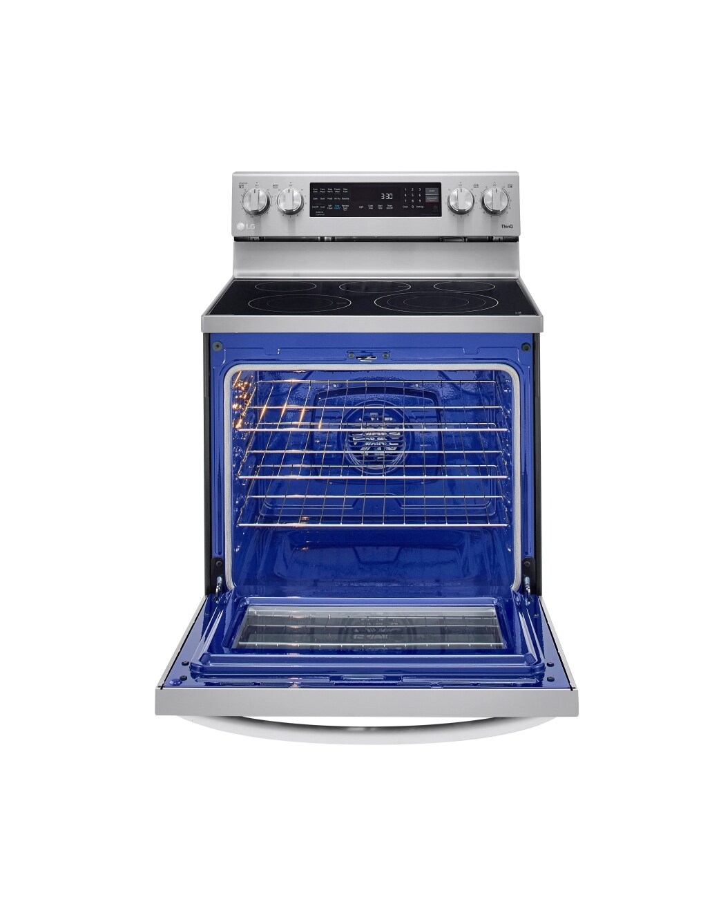 LG LREL6325F InstaView Electric Range with Air Fryer LG USA