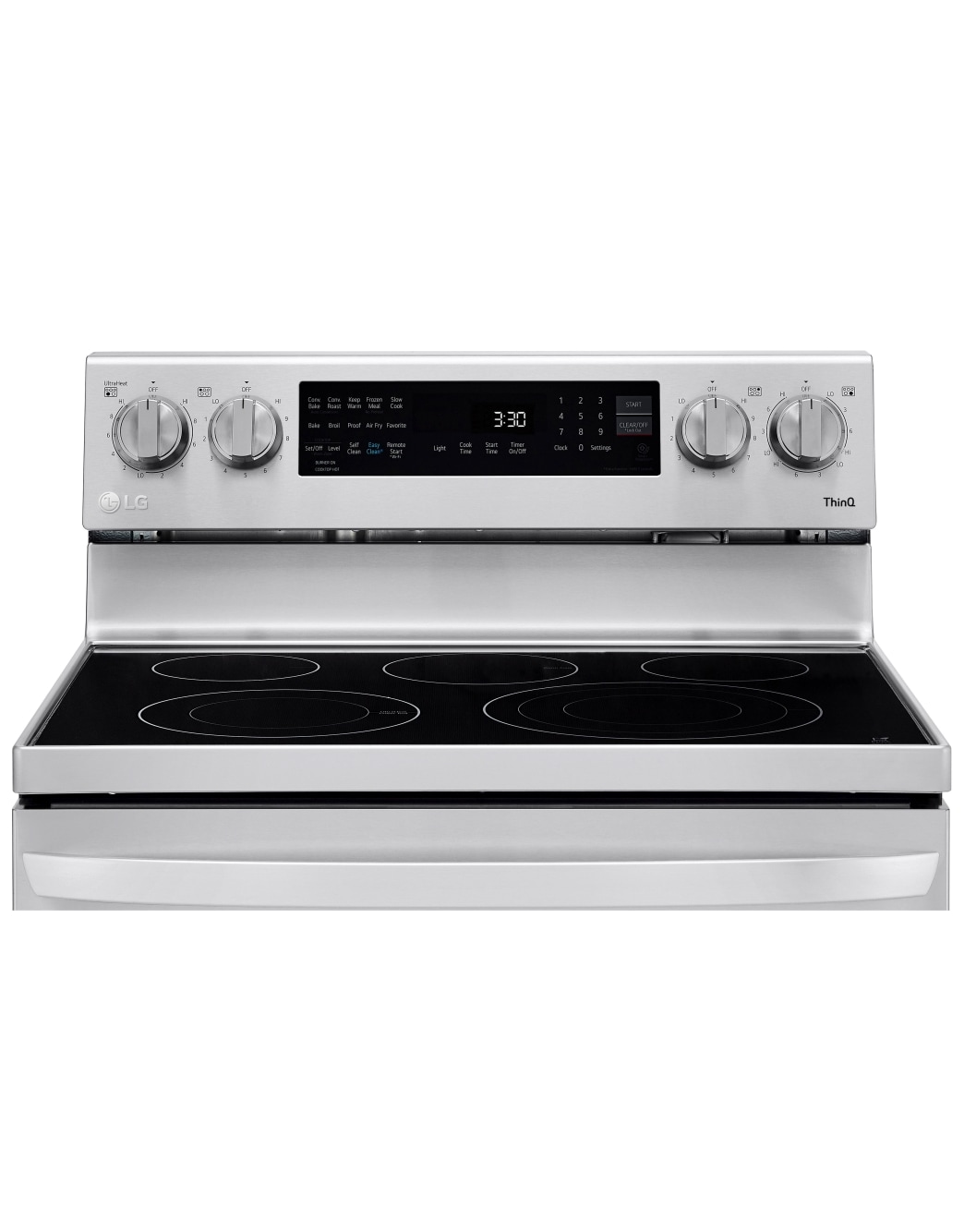 LG LREL6325F InstaView Electric Range with Air Fryer LG USA
