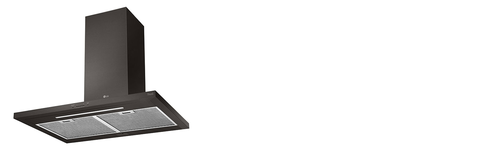 Hood showcasing aluminum mesh filters