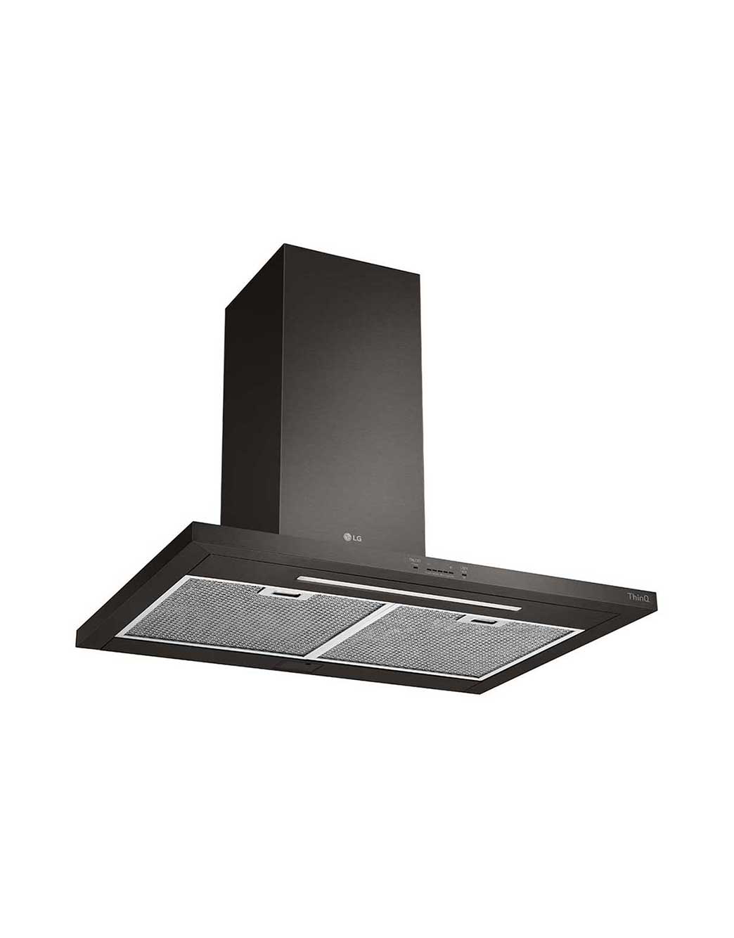lg black stainless hood