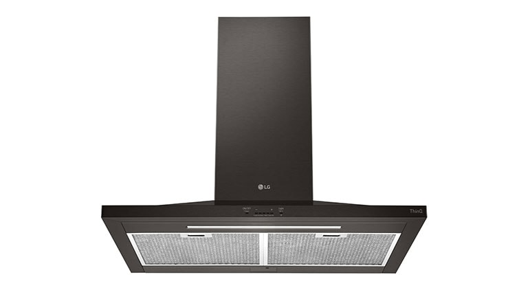 Hood showcasing ventilation system