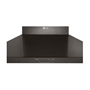 LG 36'' Wall Mount Chimney Hood, Front Close-up, HCED3615D, thumbnail 4