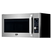 LG STUDIO 1.7 cu. ft. Over-the-Range Convection Microwave Oven, Left Angle, LSMC3086SS, thumbnail 3