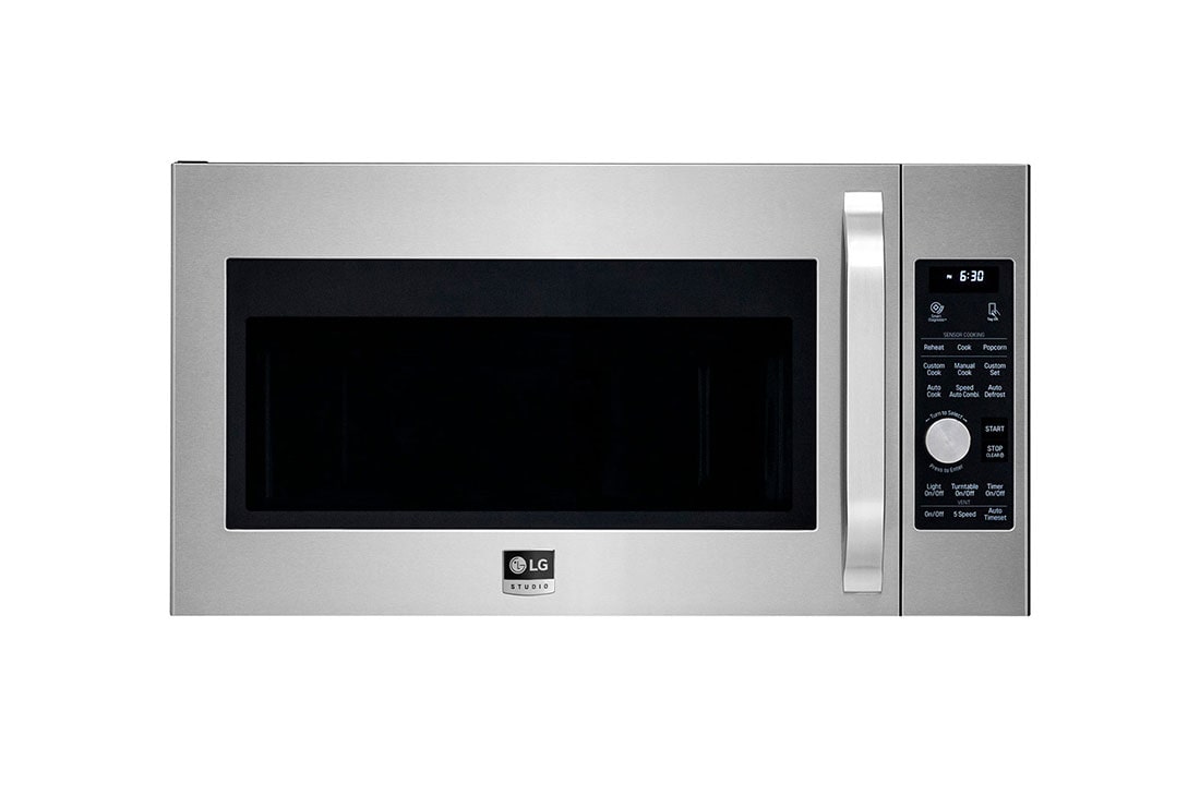 LG - 1.7 Cu. ft. Over-the-range Microwave - Stainless Steel