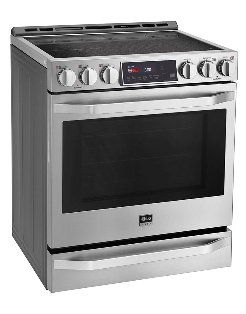LG LSIS3018SS LG STUDIO 6.3 cu. ft. Induction Slidein Range with ProBake Convection® and