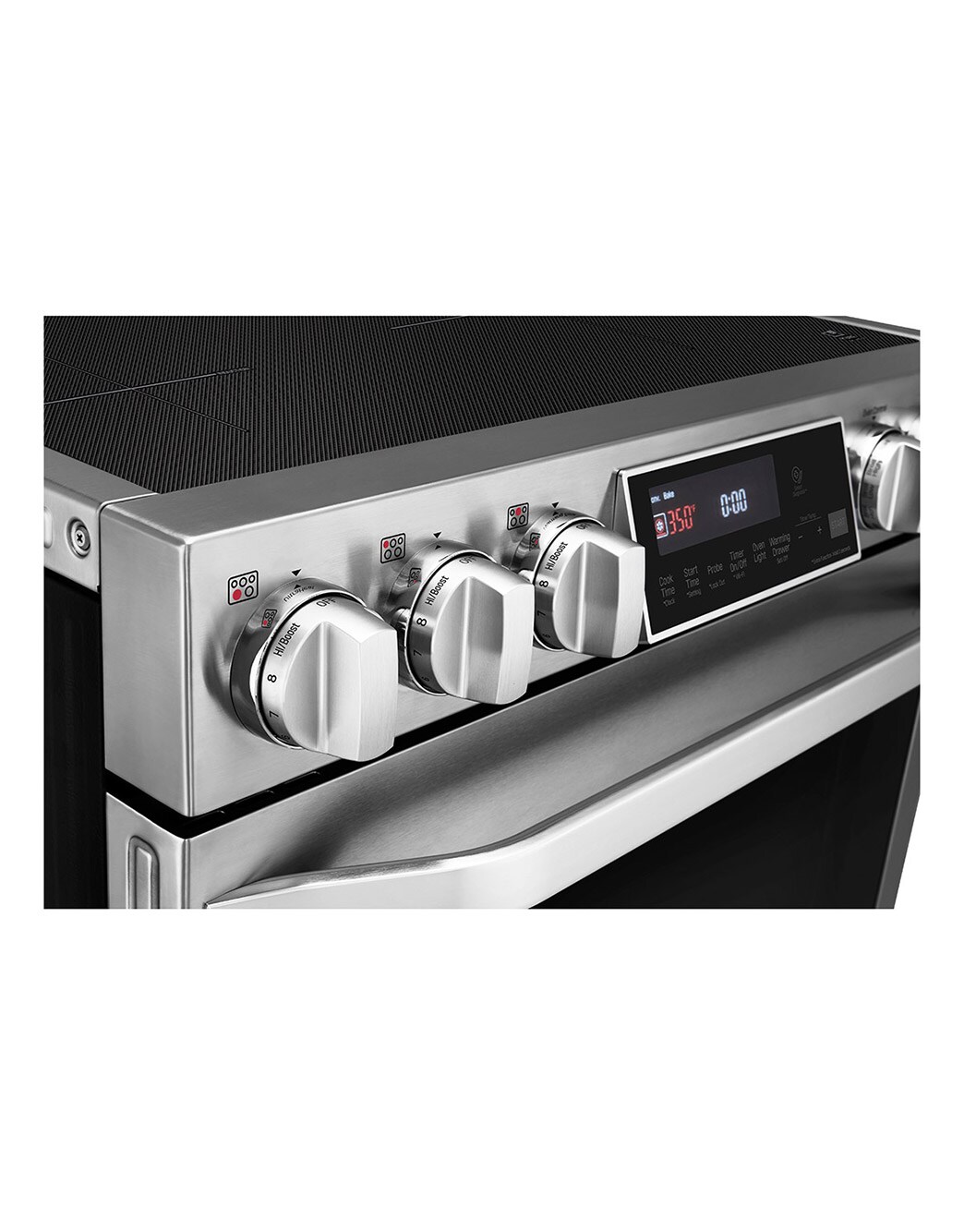 LG LSIS3018SS LG STUDIO 6.3 cu. ft. Induction Slidein Range with