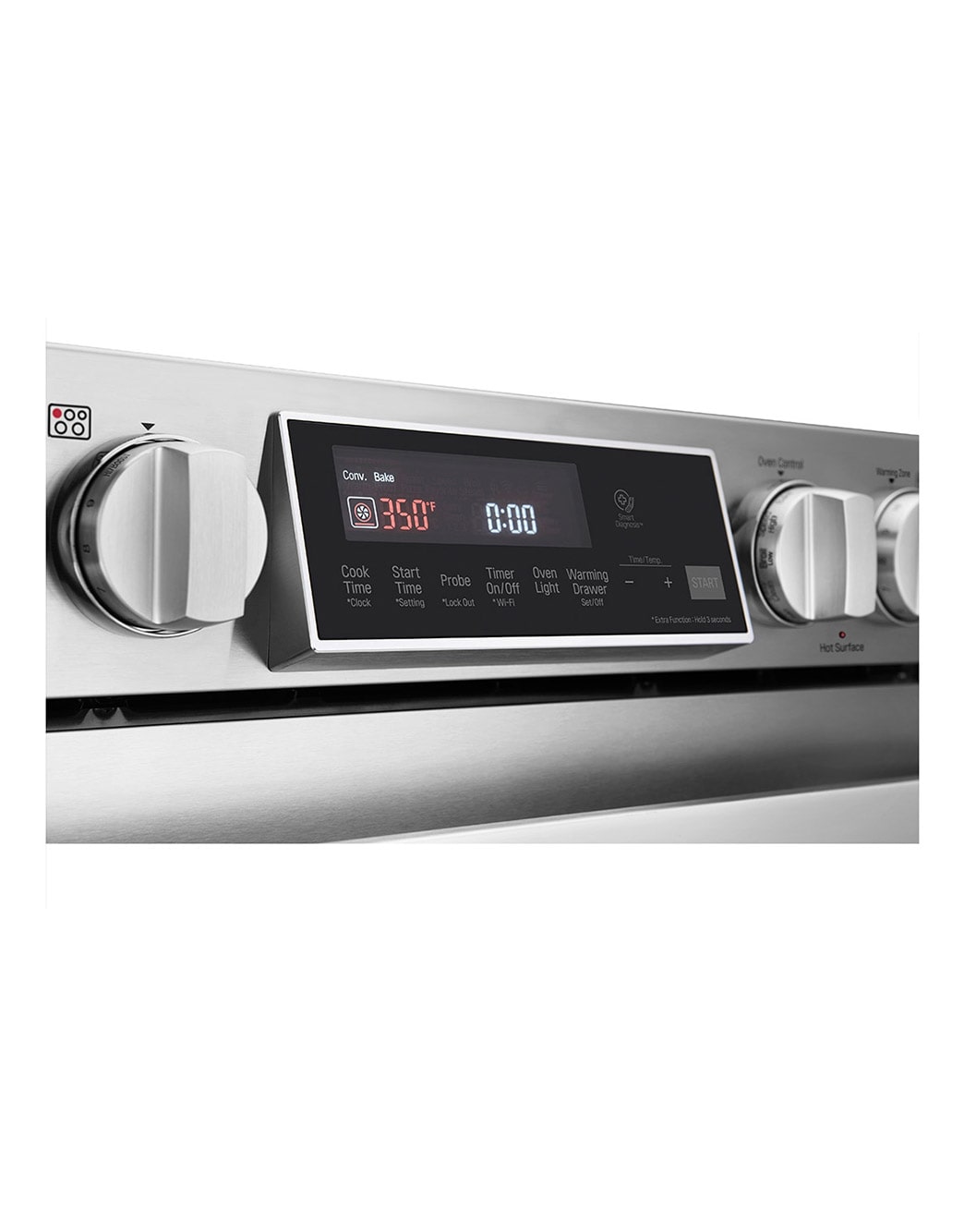 LG LSIS3018SS LG STUDIO 6.3 cu. ft. Induction Slidein Range with