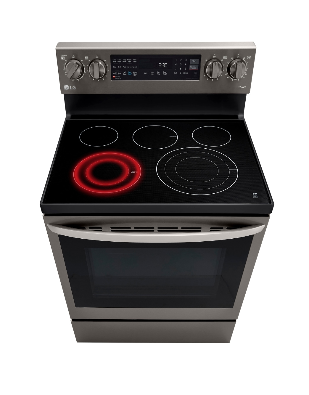 LG LREL6325D InstaView Electric Range with Air Fryer LG USA