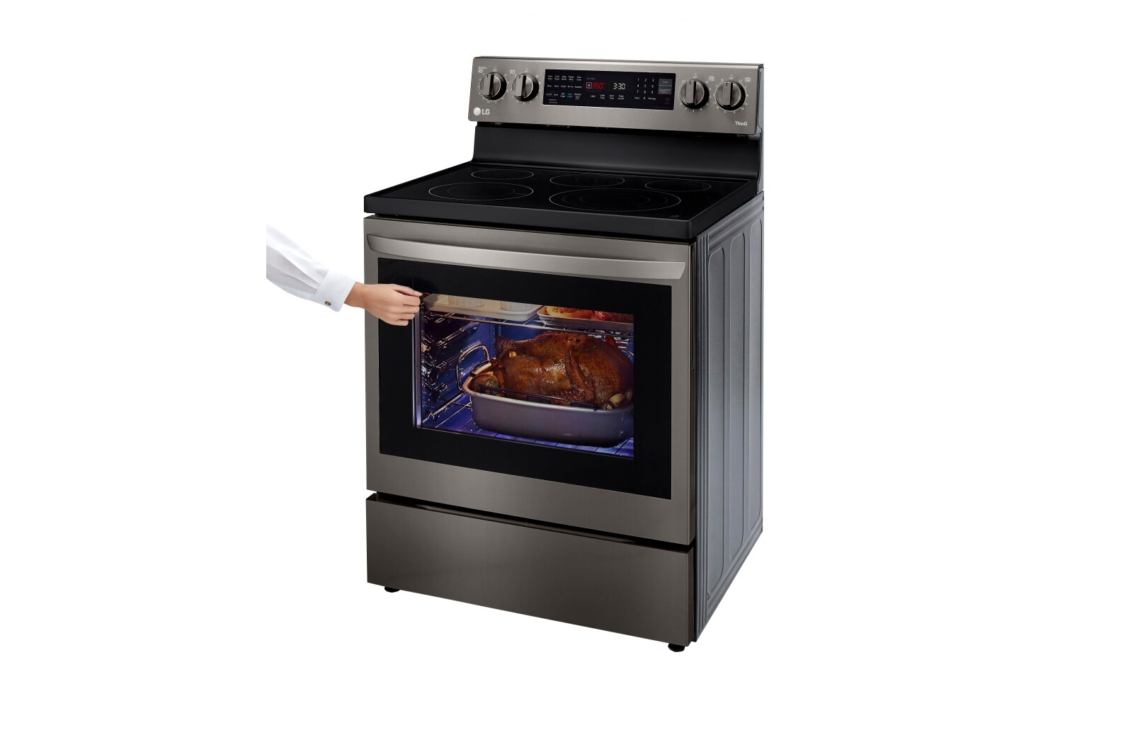 LG 6.3 cu ft. Smart Wi-Fi Enabled True Convection InstaView® Electric