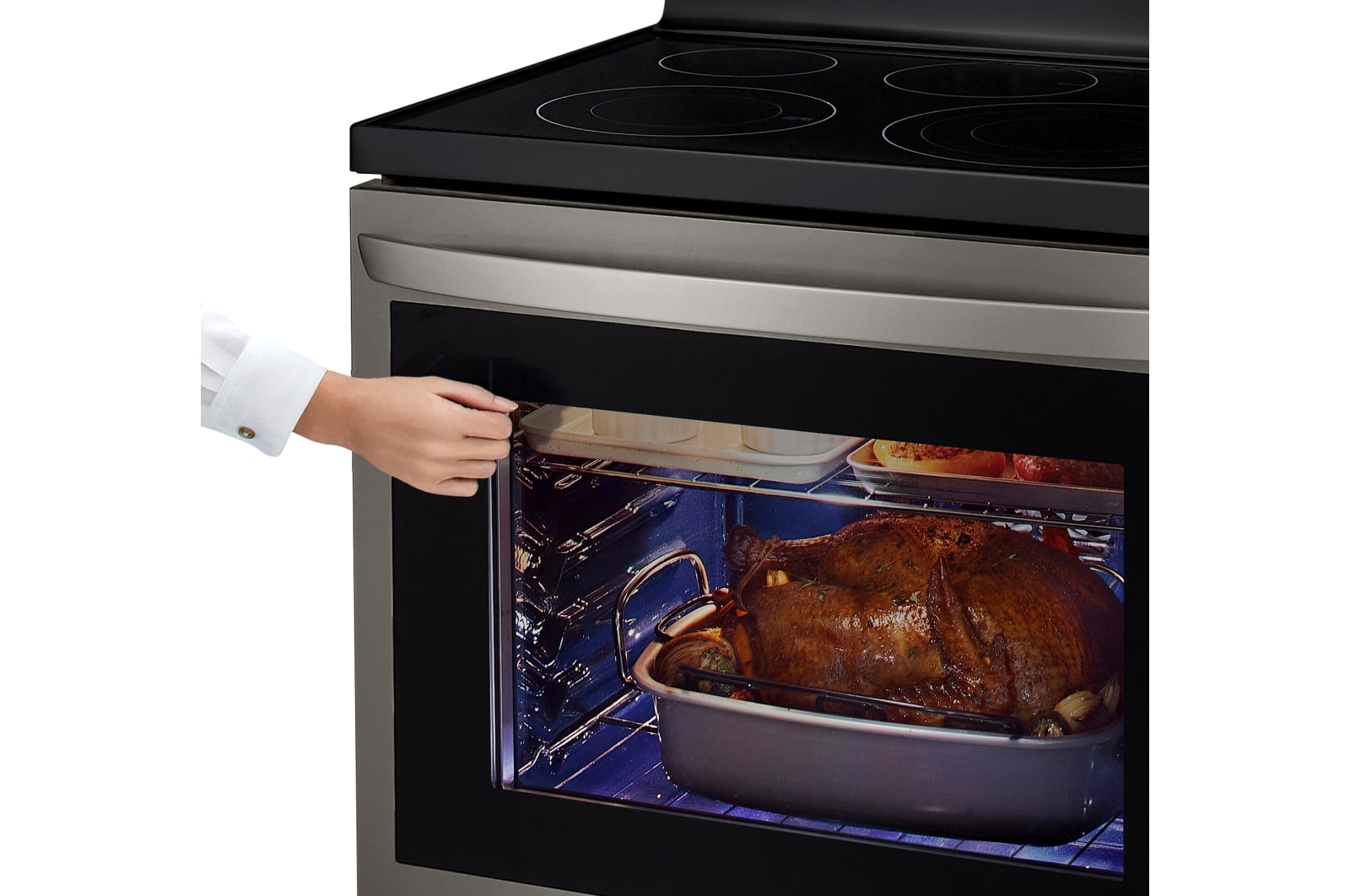 LG 6.3 cu ft. Smart Wi-Fi Enabled True Convection InstaView® Electric