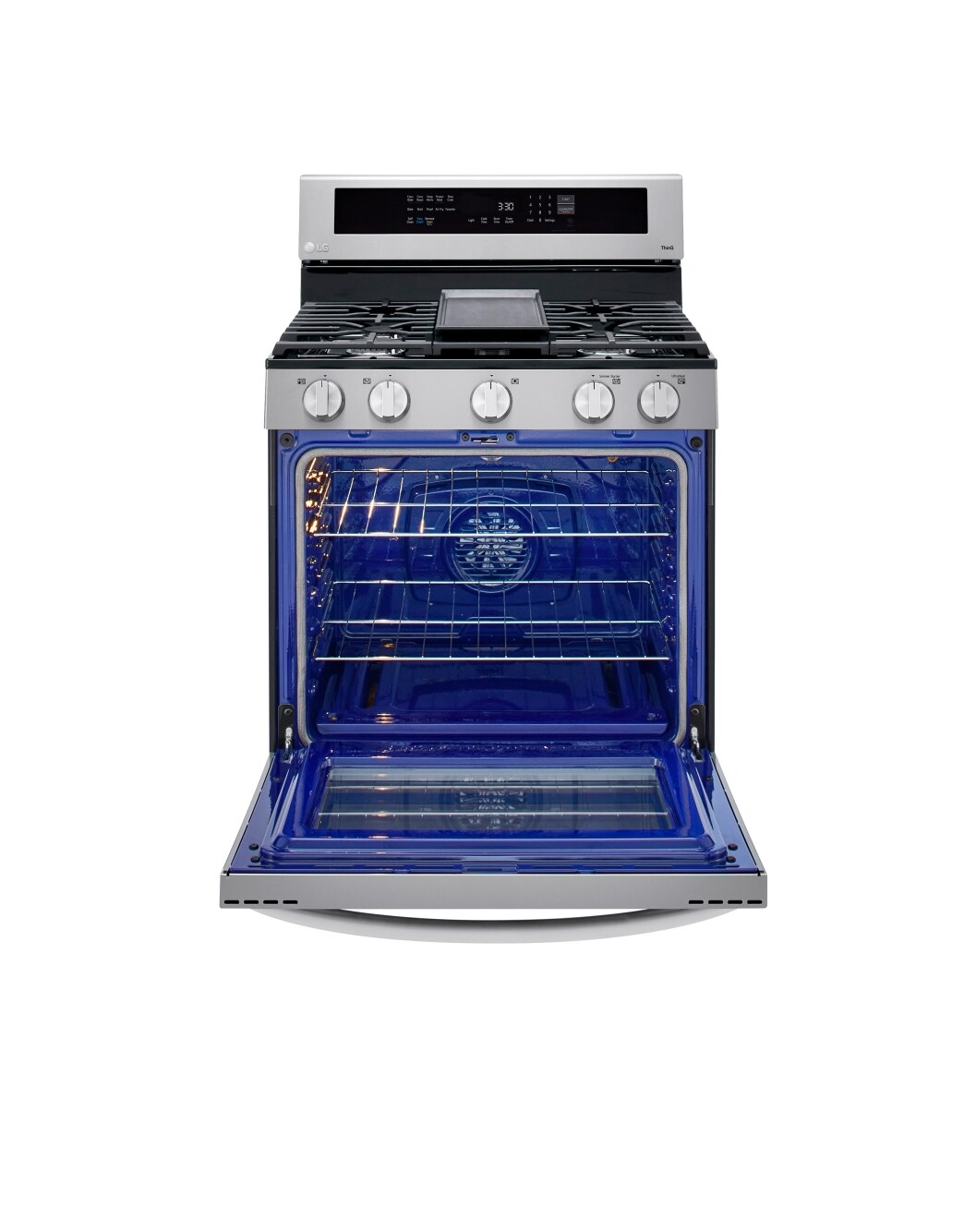 LG LRGL5825F InstaView Gas Range with Air Fryer LG USA