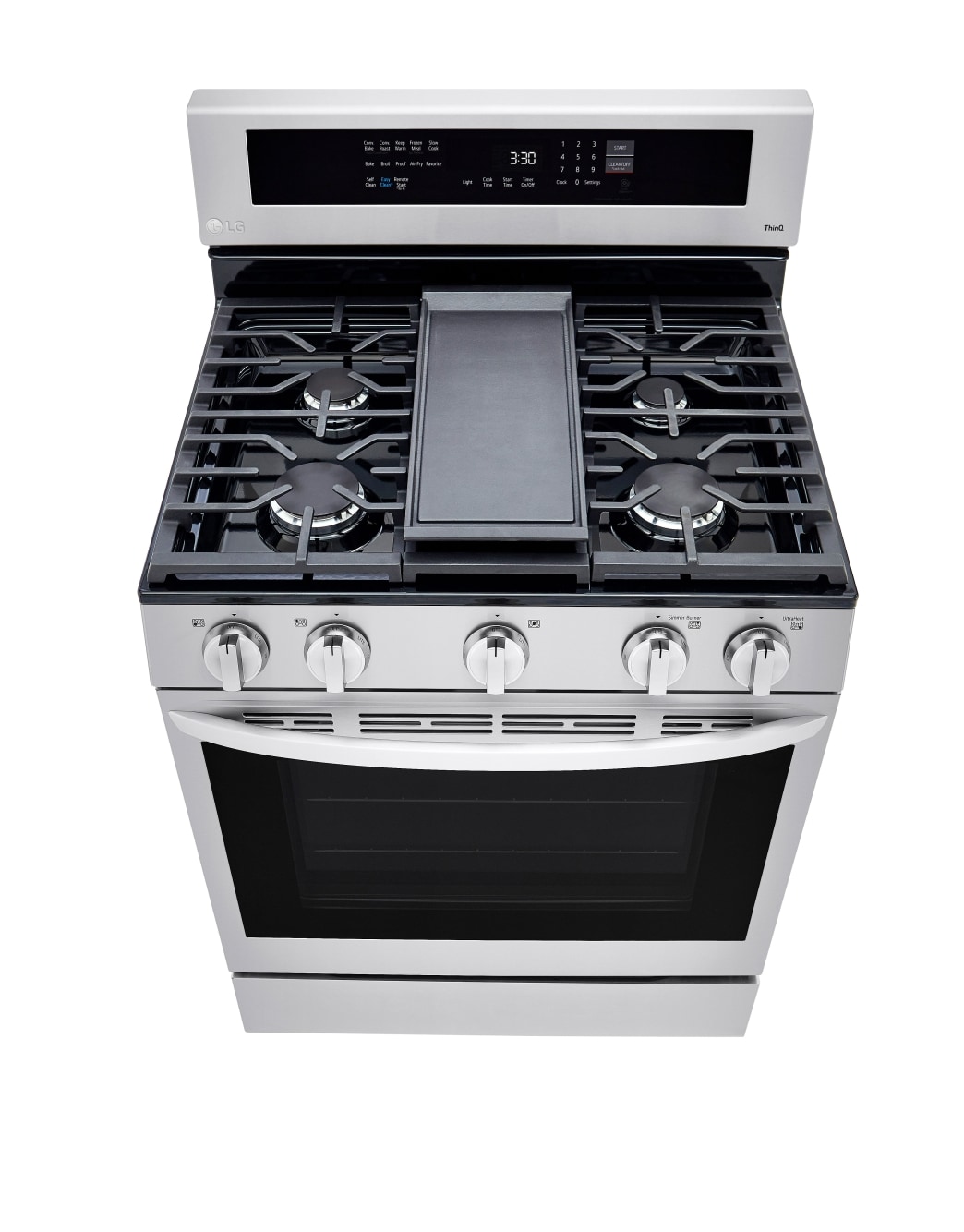 LG LRGL5825F InstaView Gas Range with Air Fryer LG USA