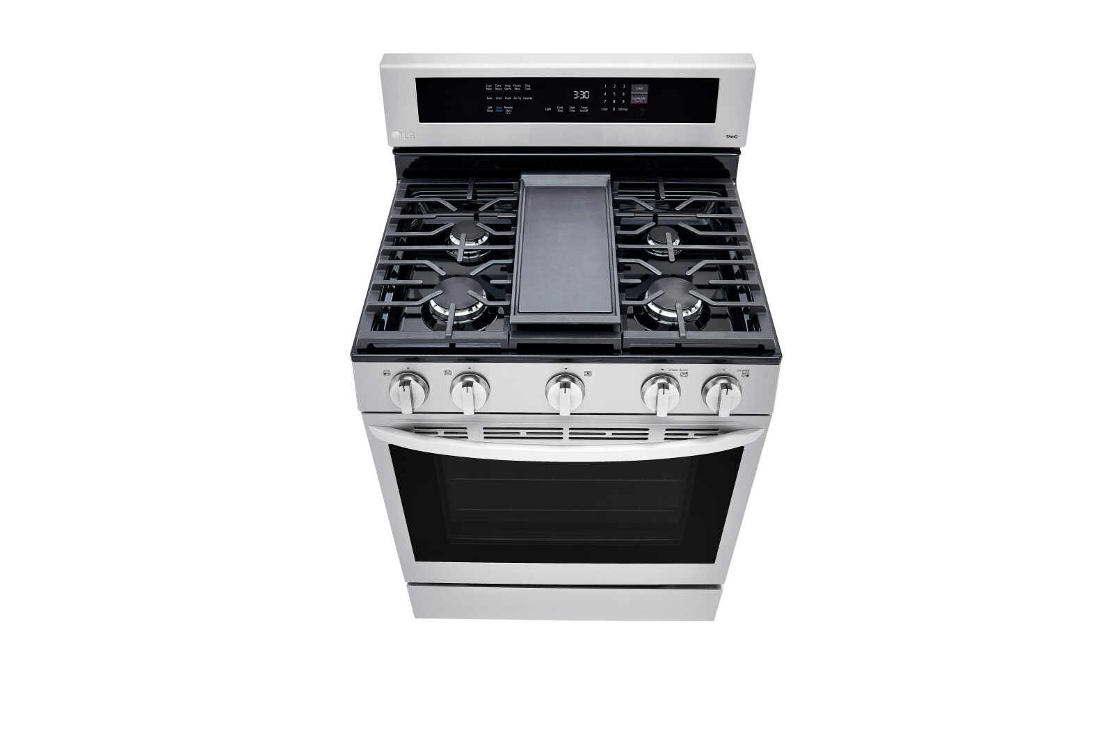LG 5.8 cu ft. Smart WiFi Enabled True Convection InstaView® Gas Range
