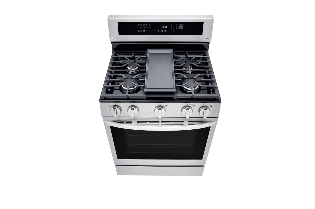 clean lg stove top