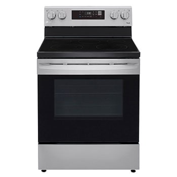 6.3 cu ft. Smart Wi-Fi Enabled Electric Range with EasyClean®1