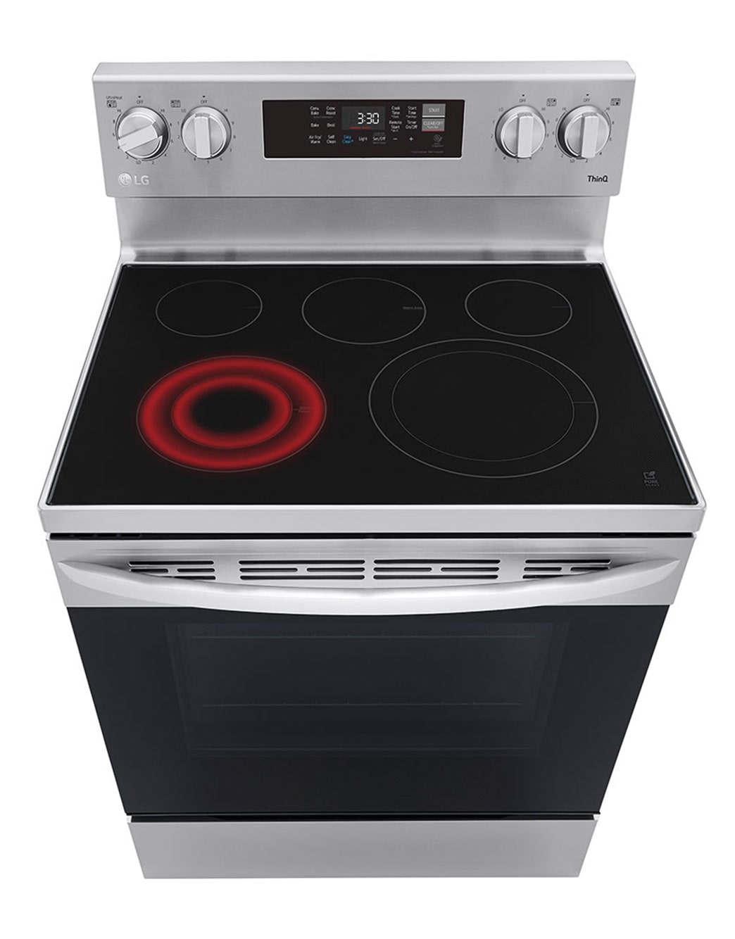 LG 6.3 cu ft. Smart WiFi Enabled Fan Convection Electric Range with
