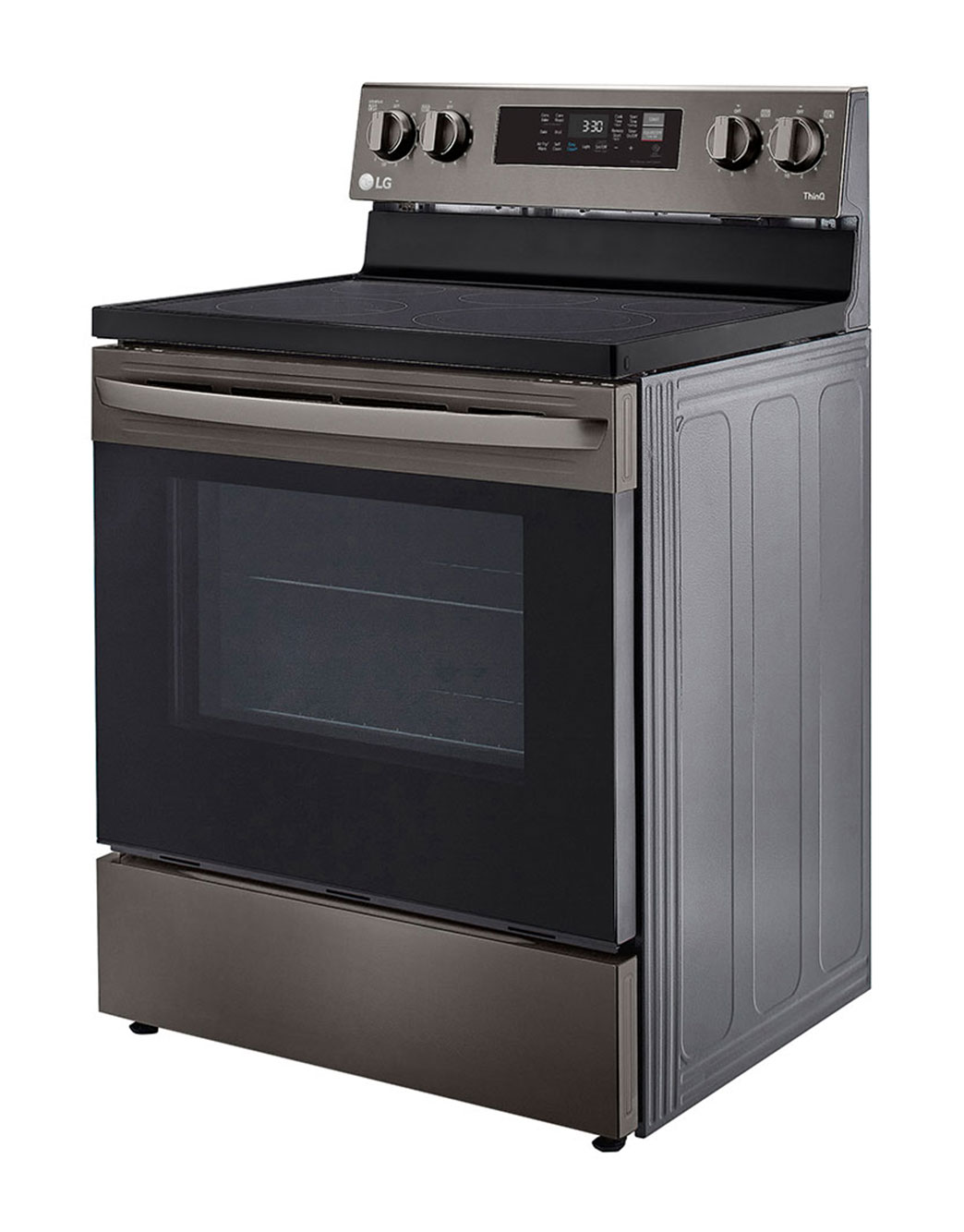 LG 6.3 cu ft. Smart WiFi Enabled Fan Convection Electric Range with