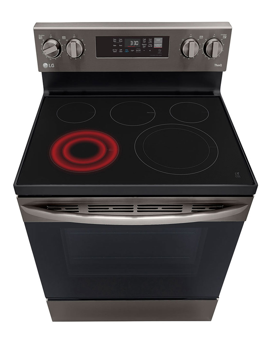 LG 6.3 cu ft. Smart Wi-Fi Enabled Fan Convection Electric Range with