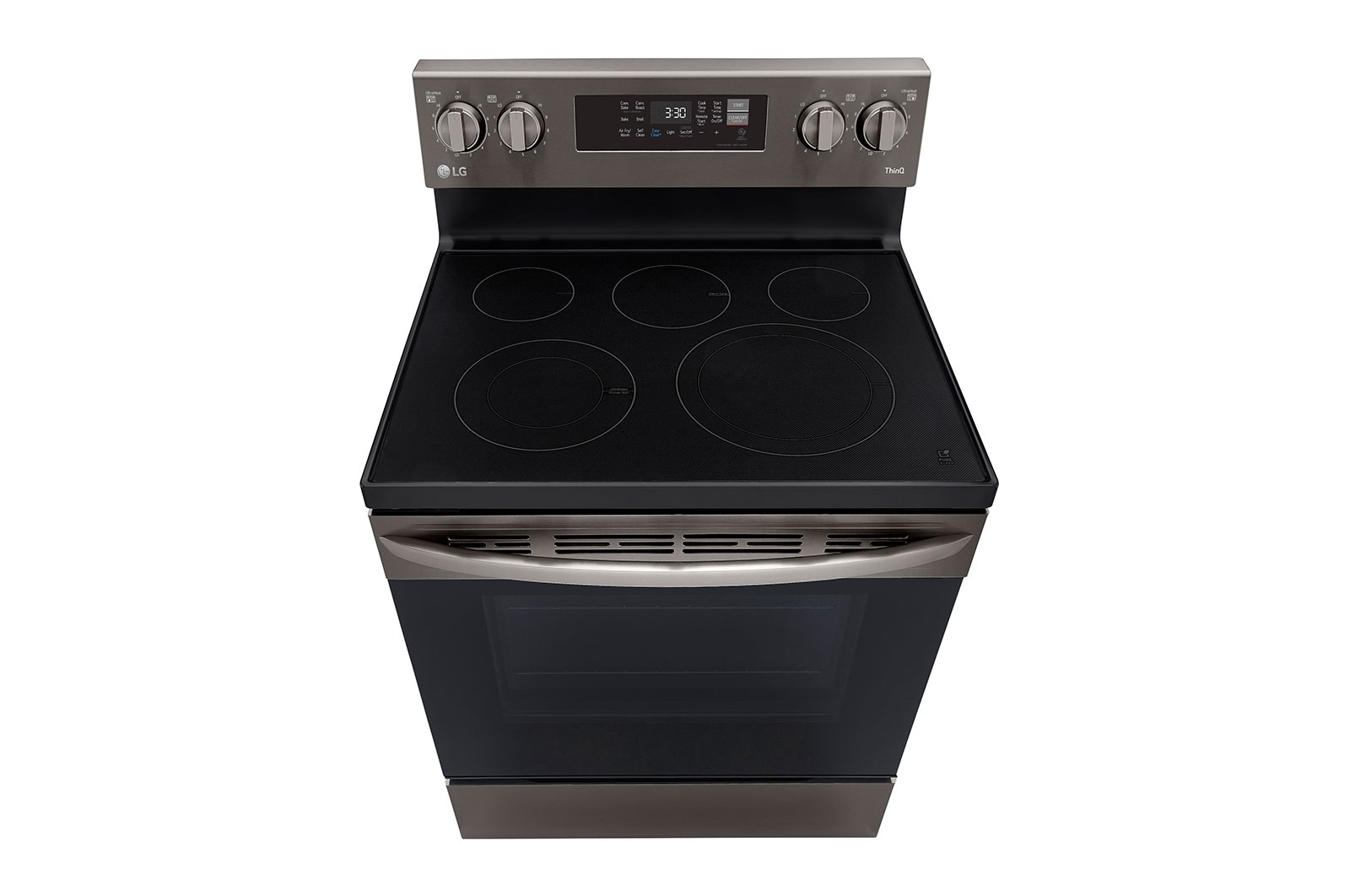 LG 6.3 cu ft. Smart WiFi Enabled Fan Convection Electric Range with