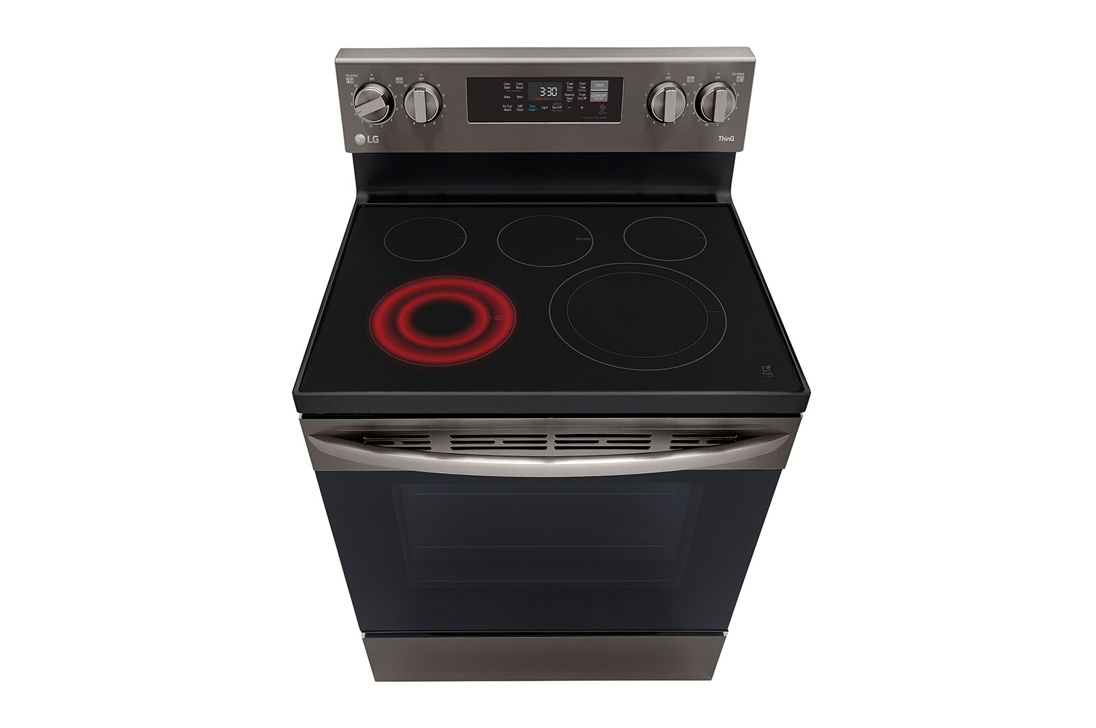 LG 6.3 cu ft. Smart WiFi Enabled Fan Convection Electric Range with