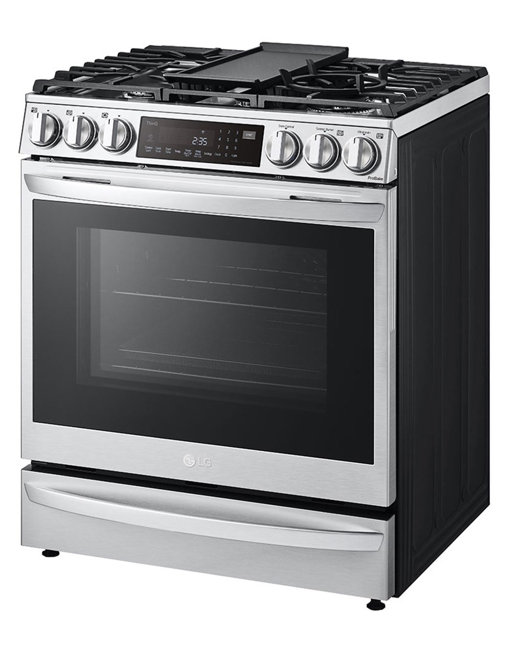 LG LSGL6337F 6.3 cu ft. Smart wifi Enabled ProBake Convection