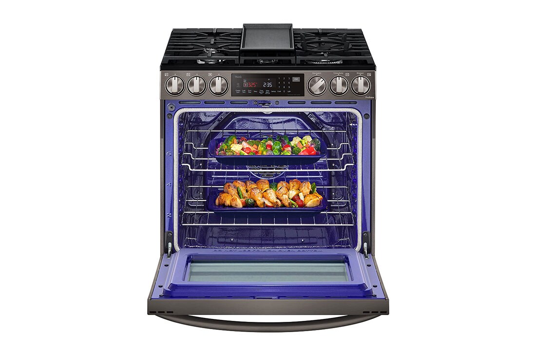 LG 6.3 cu ft. Smart WiFi Enabled ProBake Convection® InstaView™ Gas