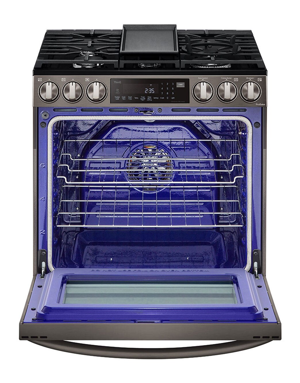 LG 6.3 cu ft. Smart WiFi Enabled ProBake Convection® InstaView™ Gas