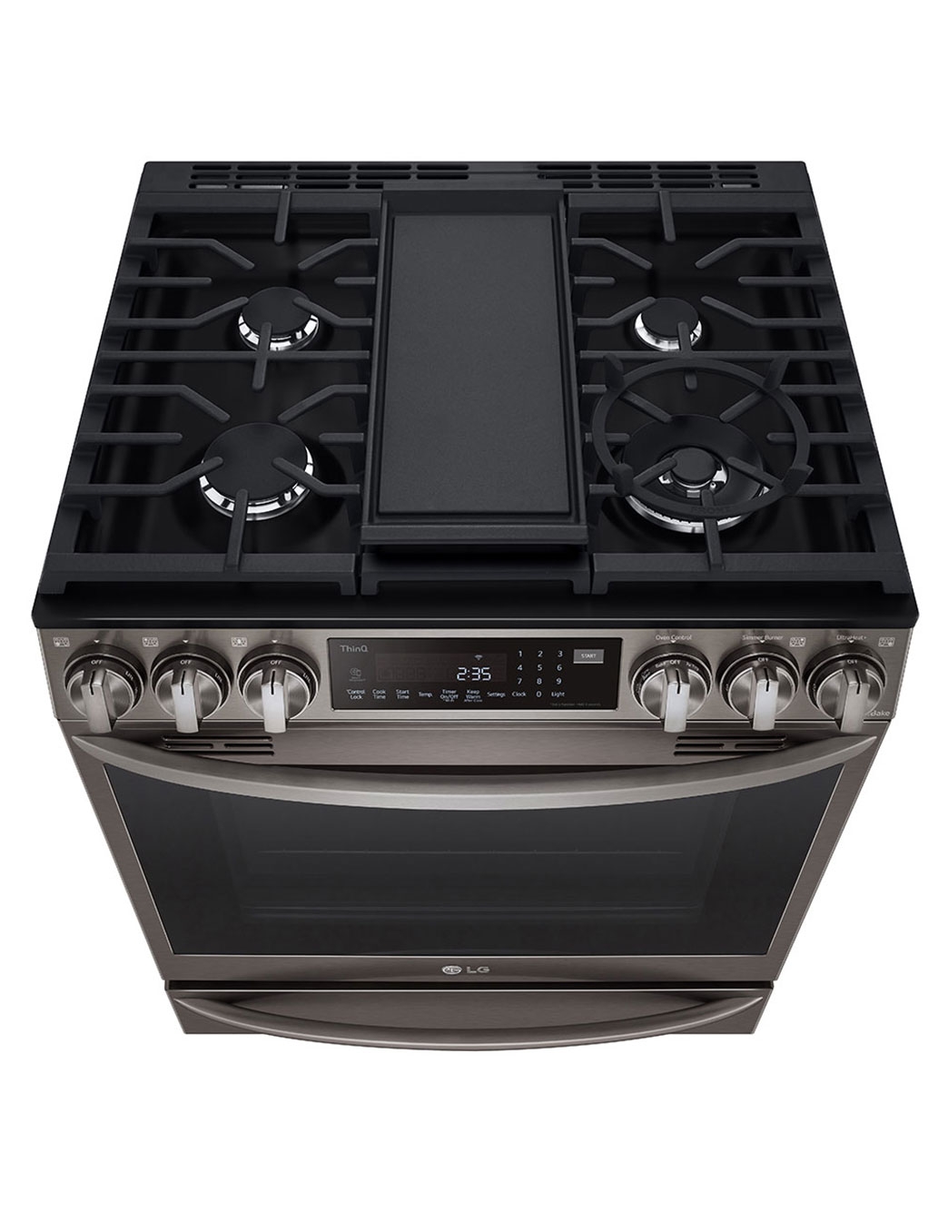 LG 6.3 cu ft. Smart WiFi Enabled ProBake Convection® InstaView™ Gas