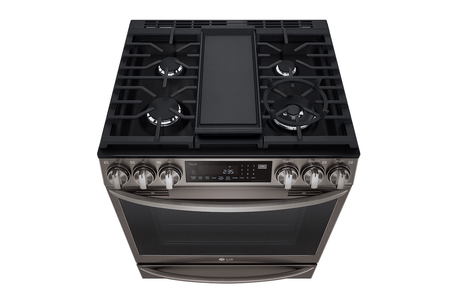 LG LSGL6337D 6.3 cu ft. Smart wifi Enabled ProBake Convection