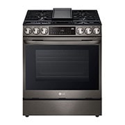LG 6.3 cu ft. Smart wi-fi Enabled ProBake Convection® InstaView® Gas Slide-In Range with Air Fry, LSGL6335D, thumbnail 2