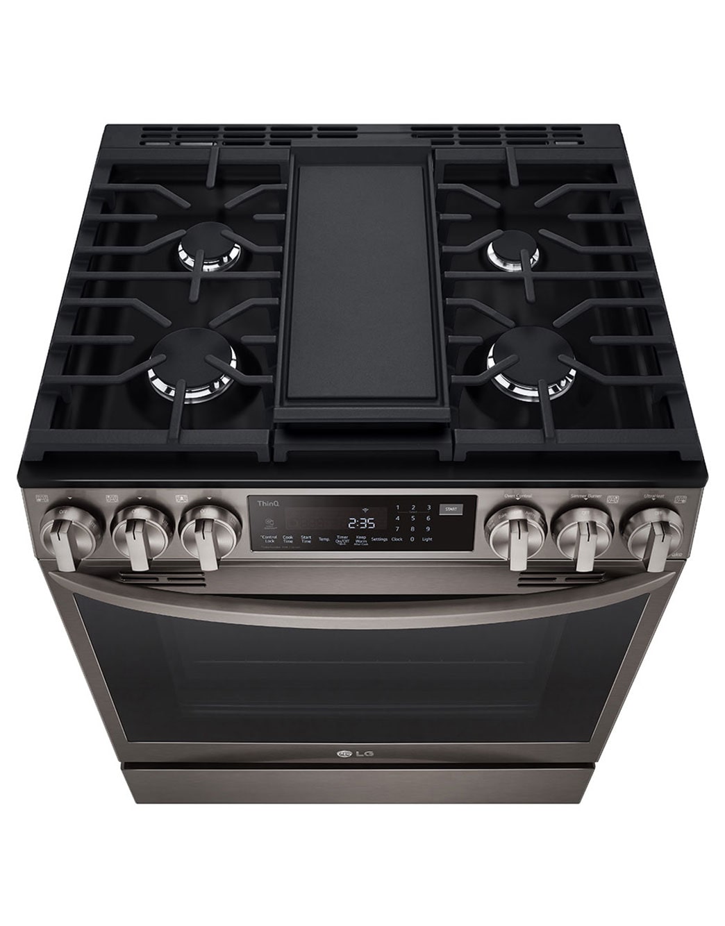 LG 6.3 cu ft. Smart wifi Enabled ProBake Convection® InstaView® Gas