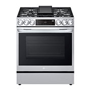 LG 6.3 cu ft. Smart wi-fi Enabled ProBake Convection® InstaView® Gas Slide-In Range with Air Fry, LSGL6335F, thumbnail 1
