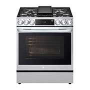 LG 6.3 cu ft. Smart wi-fi Enabled ProBake Convection® InstaView® Gas Slide-In Range with Air Fry, LSGL6335F, thumbnail 4