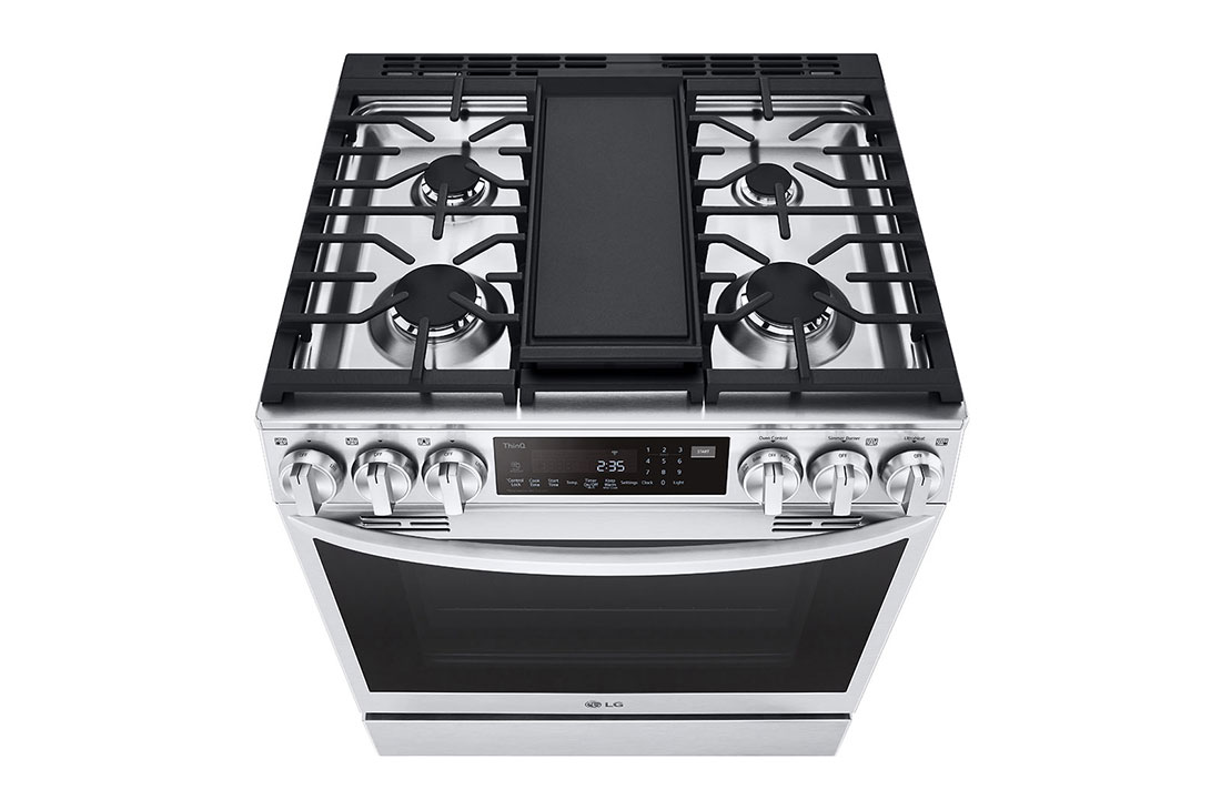 LG 6.3 cu ft. Smart wifi Enabled ProBake Convection® InstaView® Gas