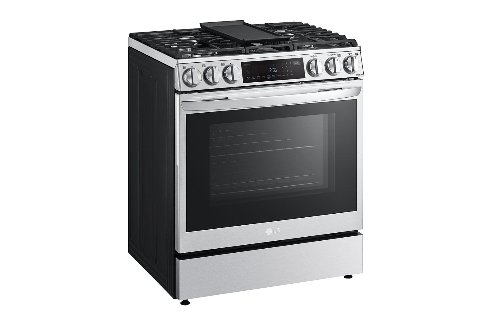 LG 6.3 cu ft. Smart wifi Enabled ProBake Convection® InstaView® Gas