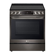 LG 6.3 cu ft. Smart wi-fi Enabled ProBake Convection® InstaView® Electric Slide-In Range with Air Fry, LSEL6335D, thumbnail 2