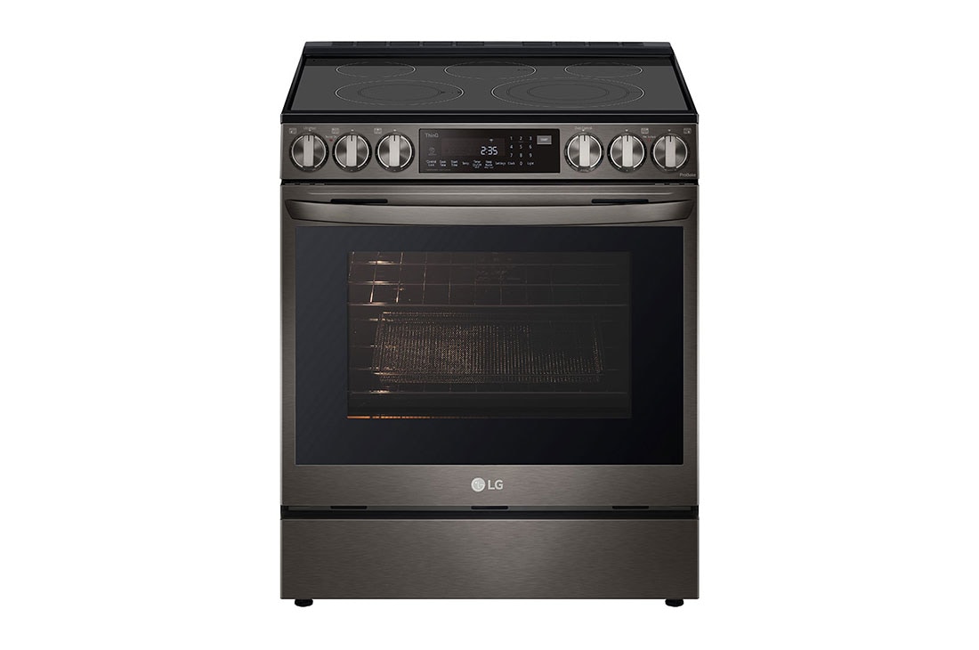 LG 6.3 cu ft. Smart wi-fi Enabled ProBake Convection® InstaView® Electric Slide-In Range with Air Fry, LSEL6335D, thumbnail 4