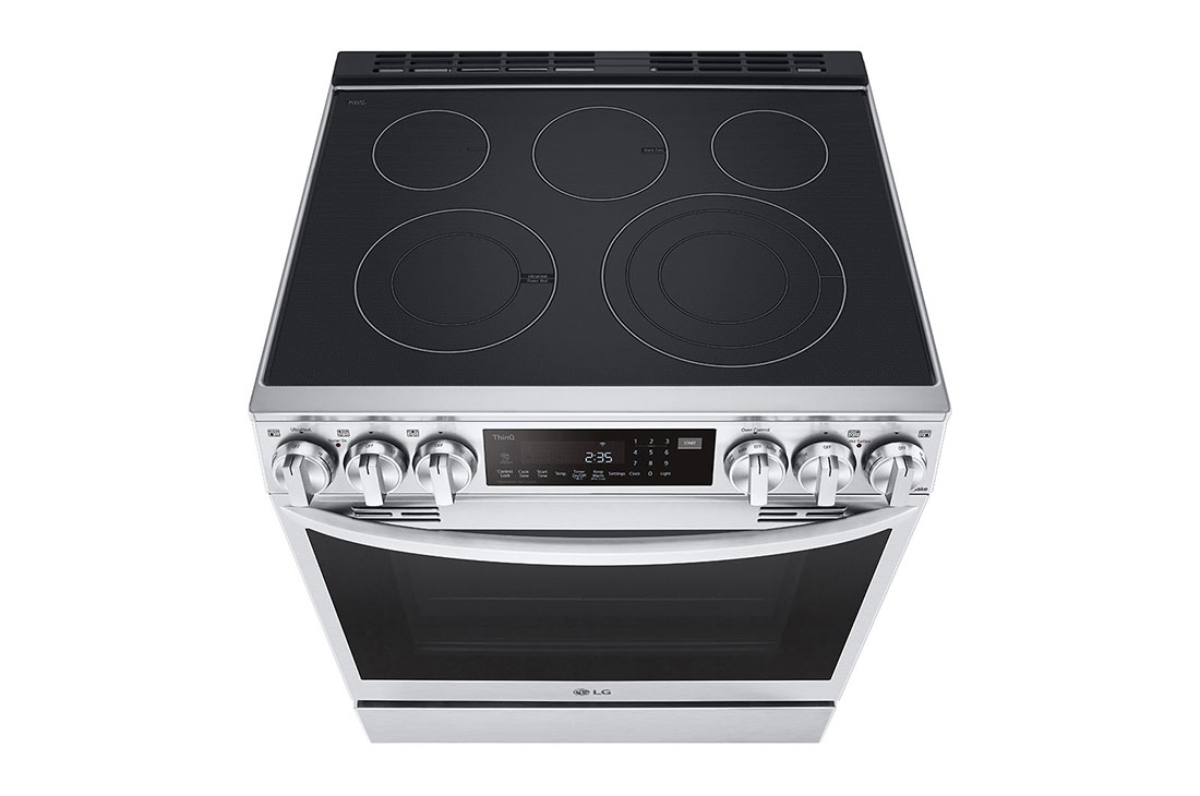 6.3 cu ft. Smart wi fi Enabled ProBake Convection InstaView Electric Slide In Range with Air Fry