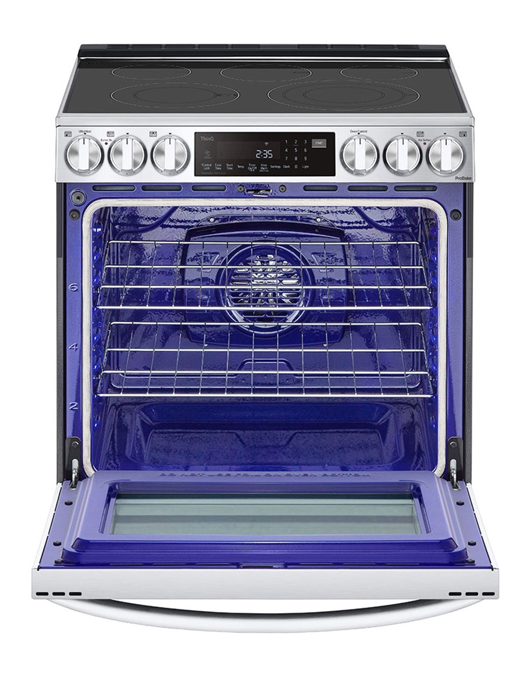 LG LSEL6335F 6.3 cu ft. Smart wifi Enabled ProBake Convection