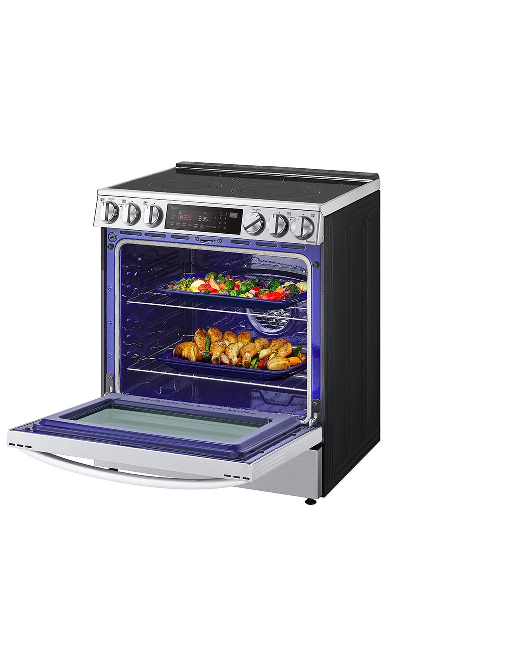 LG LSEL6335F 6.3 cu ft. Smart wifi Enabled ProBake Convection