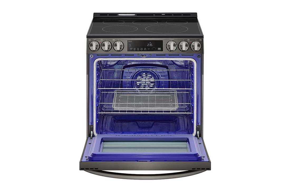 LG 6.3 cu ft. Smart Wi-Fi Enabled Fan Convection Electric Slide-in Range with Air Fry & EasyClean®, LSEL6333D, thumbnail 6