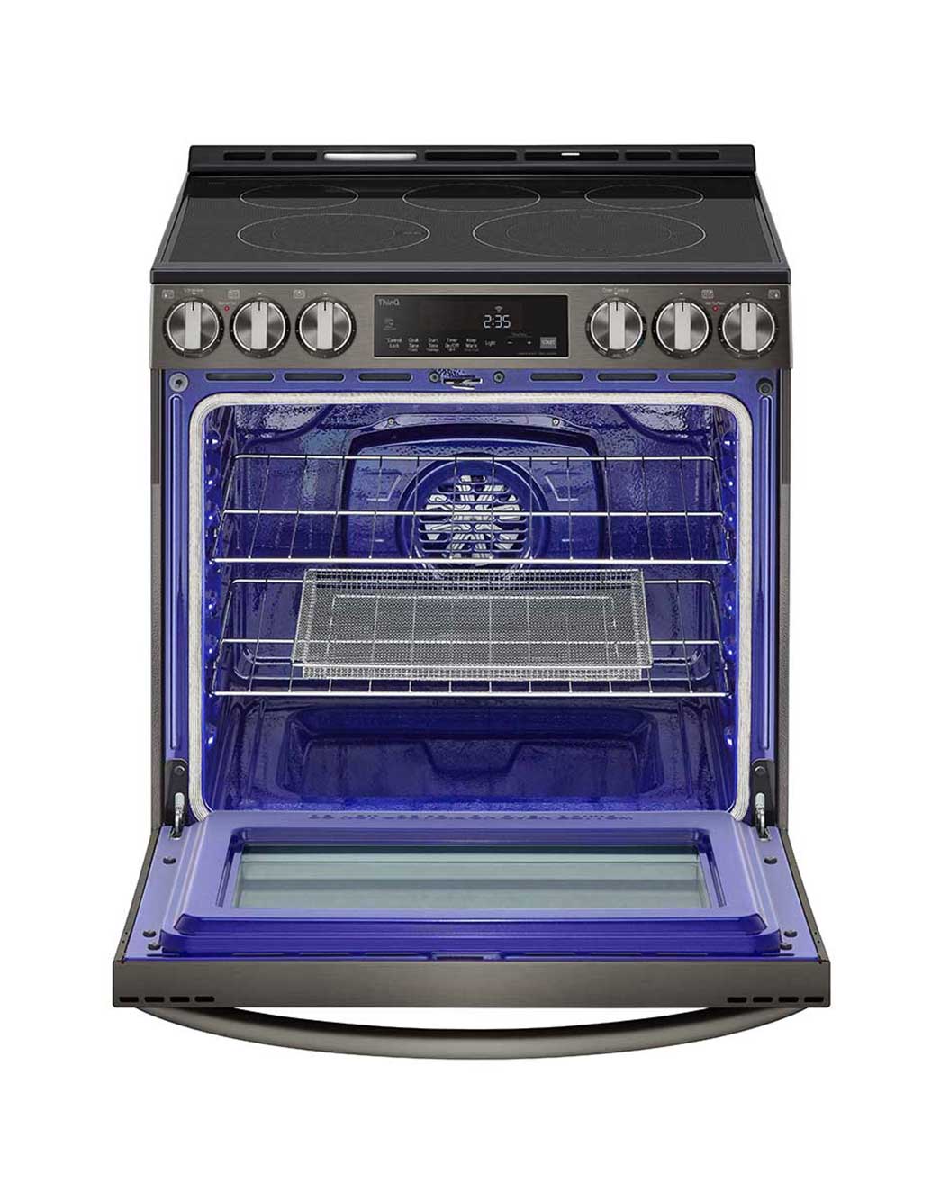 LG 6.3 cu ft. Smart WiFi Enabled Fan Convection Electric Slidein