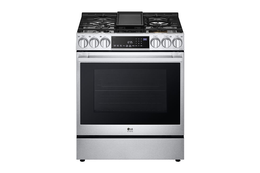 lg gas electric stove