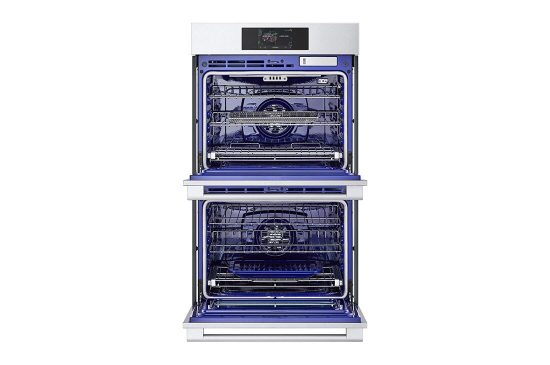 lg double wall oven with air fryer