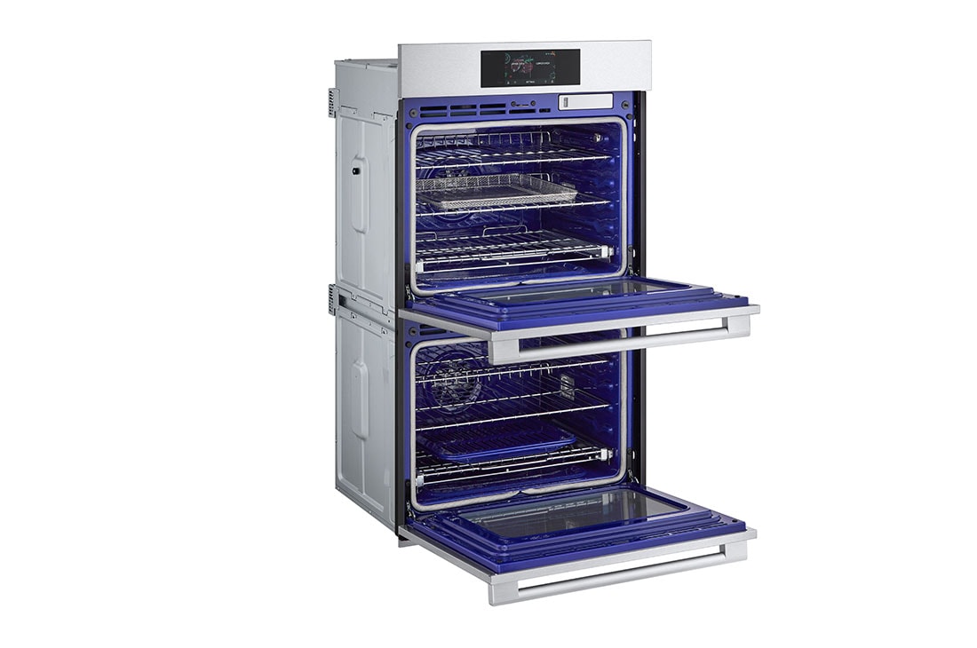 lg double wall oven with air fryer