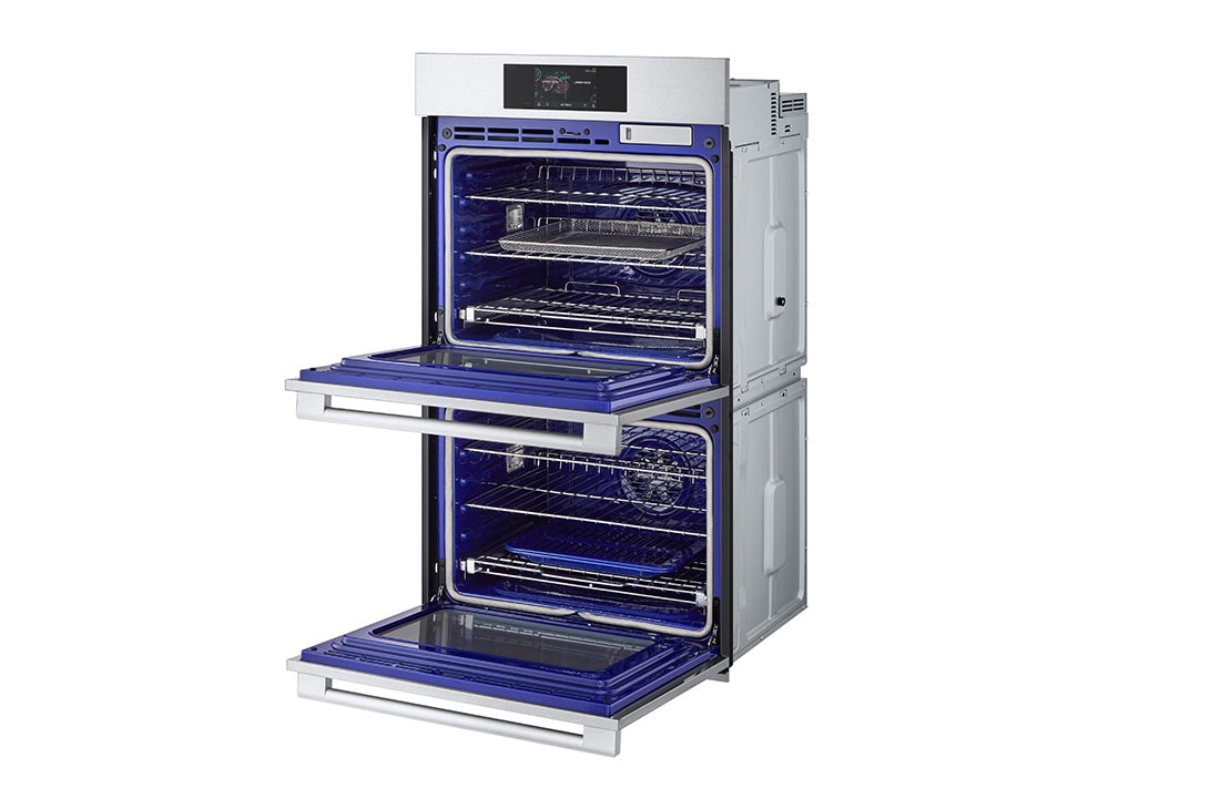lg double wall oven with air fryer