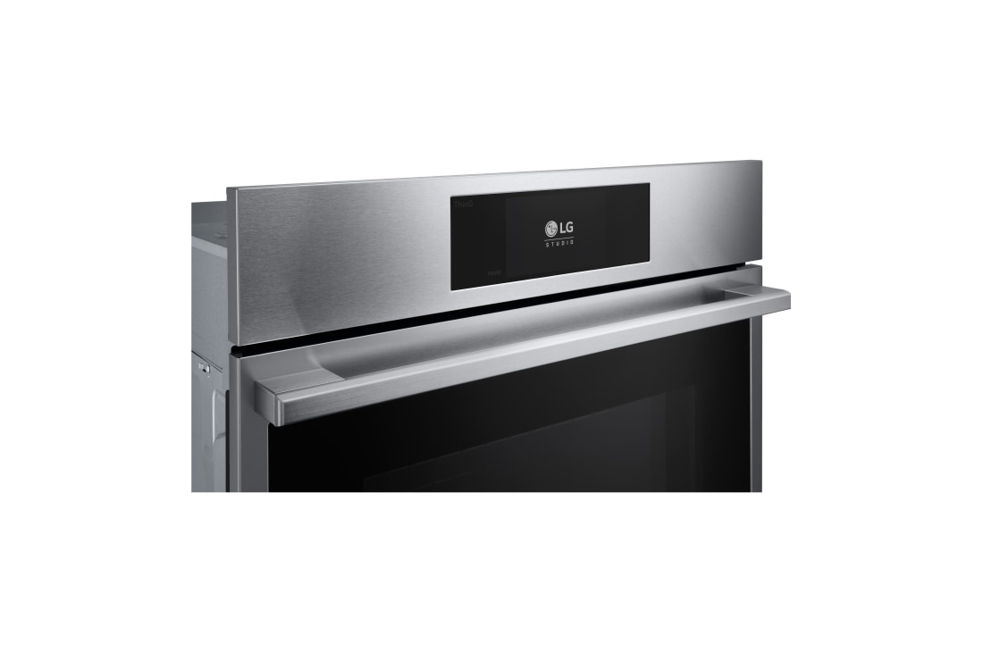 LG STUDIO 4.7 cu. ft. Smart  InstaView® Electric Single Built-In Wall Oven with Air Fry & Steam Sous Vide, control panel, WSES4728F, thumbnail 10