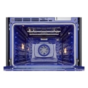 LG STUDIO 4.7 cu. ft. Smart  InstaView® Electric Single Built-In Wall Oven with Air Fry & Steam Sous Vide, oven interior, WSES4728F, thumbnail 4