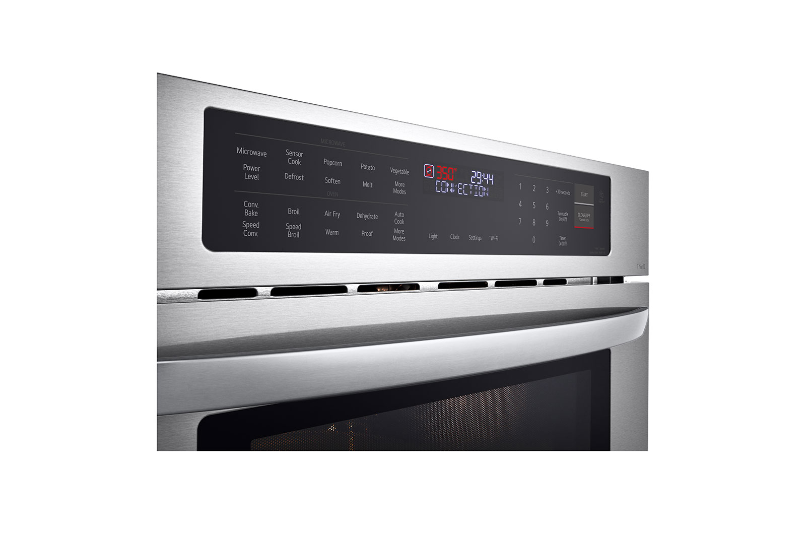 LG 1.7 cu. ft. Smart wifi Enabled BuiltIn Speed Oven & Microwave