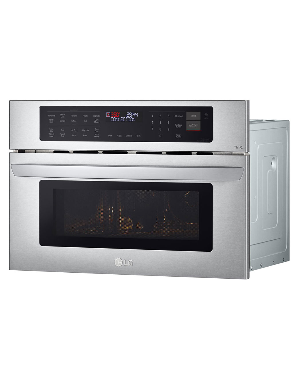 LG 1.7 cu. ft. Smart wifi Enabled BuiltIn Speed Oven & Microwave (MZBZ1715S) LG USA